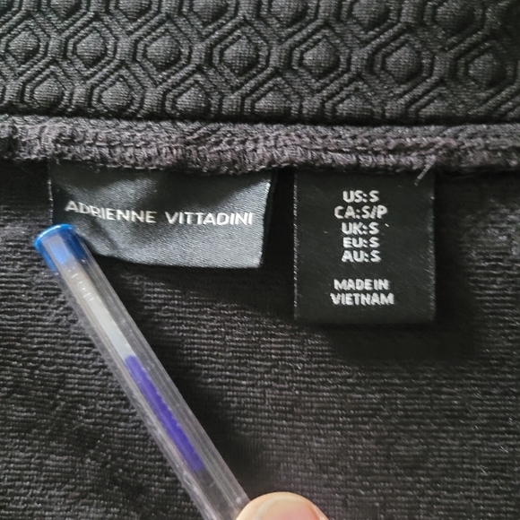 Adrienne Vittadini Black A-line Skirt S - Picture 4 of 4